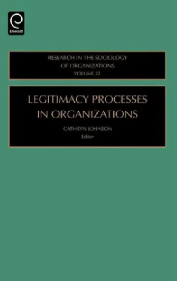 Cover of Legitimacy Processes in Organizations