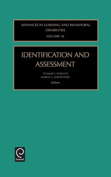 Cover of Identification and Assessment