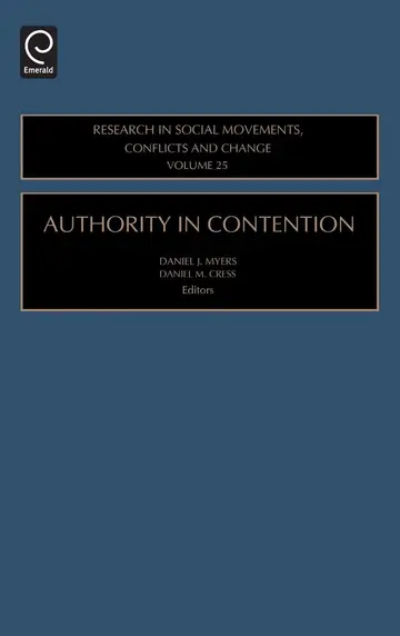 Cover of Authority in Contention