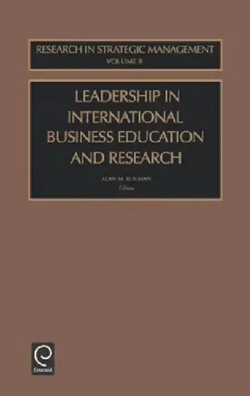 Cover of Leadership in International Business Education and Research