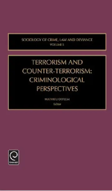 Cover of Terrorism and Counter-Terrorism
