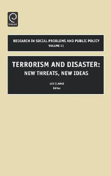 Cover of Terrorism and Disaster