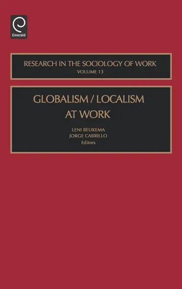 Cover of Globalism/Localism at Work