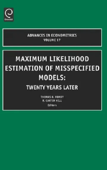 Cover of Maximum Likelihood Estimation of Misspecified Models
