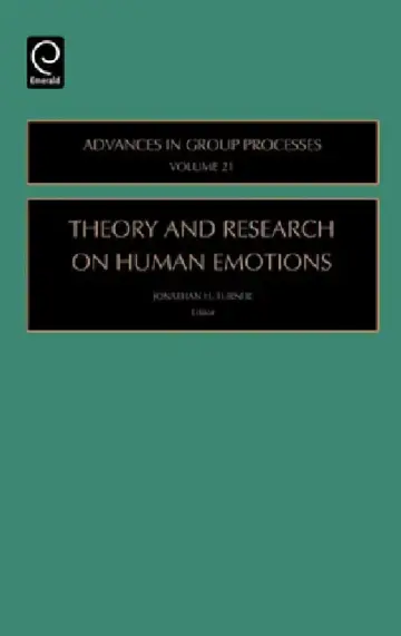 Cover of Theory and Research on Human Emotions