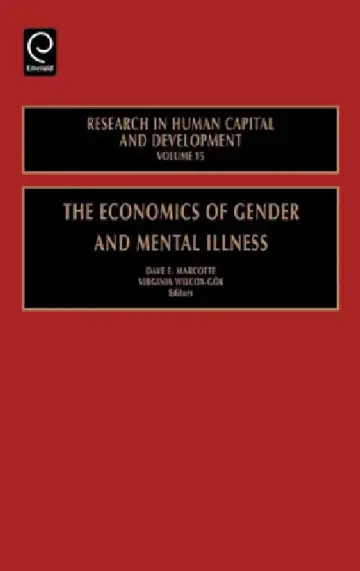 Cover of The Economics of Gender and Mental Illness