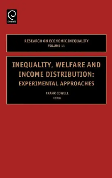 Cover of Inequality, Welfare and Income Distribution