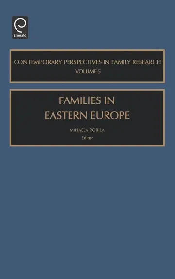 Cover of Families in Eastern Europe