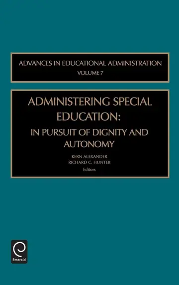Cover of Administering Special Education