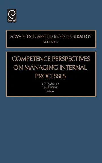 Cover of Competence Perspective on Managing Internal Process