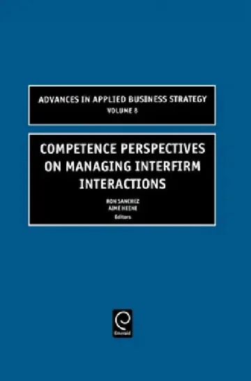 Cover of Competence Perspectives on Managing Interfirm Interactions