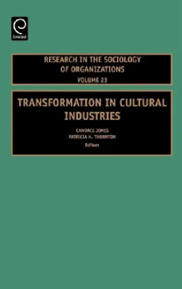 Cover of Transformation in Cultural Industries