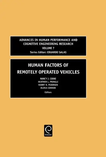 Cover of Human Factors of Remotely Operated Vehicles
