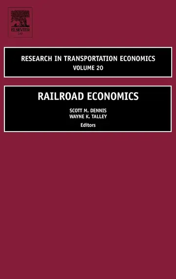 Cover of Railroad Economics