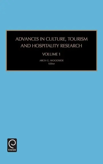 Cover of Advances in Culture, Tourism and Hospitality Research