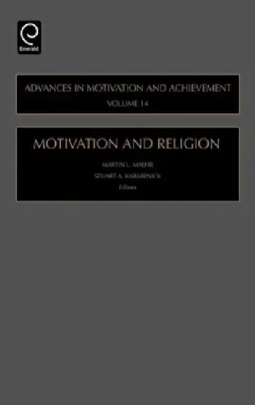 Cover of Motivation and Religion