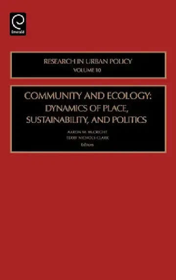 Cover of Community and Ecology