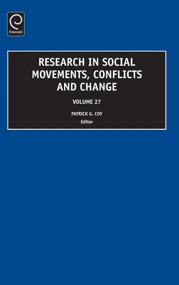 Cover of Research in Social Movements, Conflicts and Change