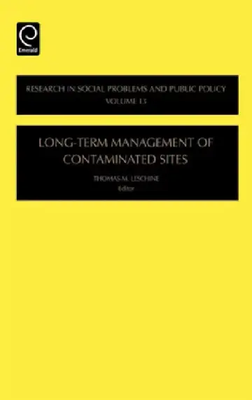 Cover of Long-Term Management of Contaminated Sites