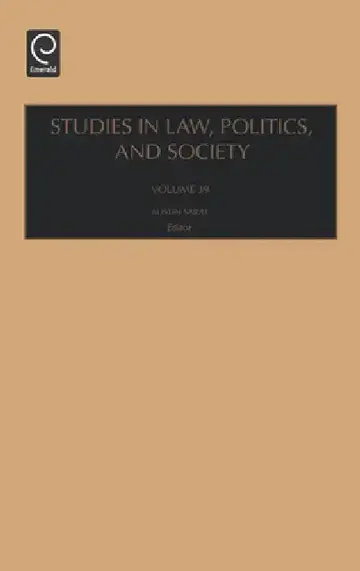 Cover of Studies in Law, Politics, and Society