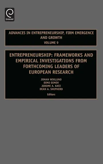 Cover of Entrepreneurship