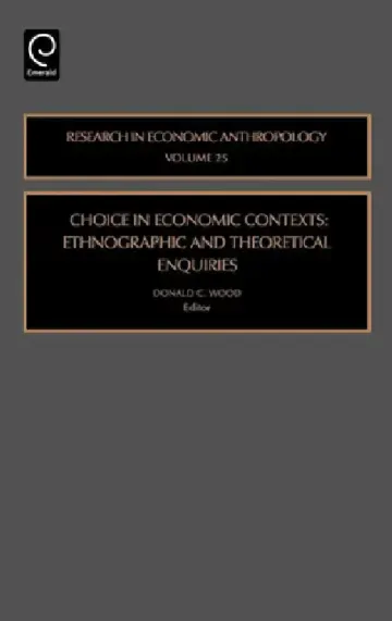 Cover of Choice in Economic Contexts