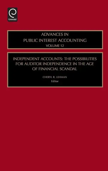 Cover of Independent Accounts