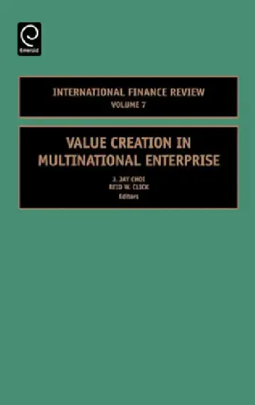 Cover of Value Creation in Multinational Enterprise