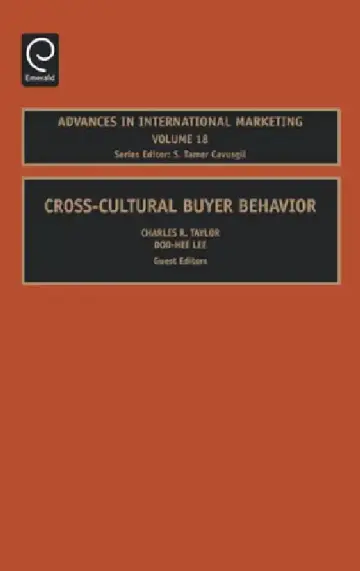Cover of Cross-Cultural Buyer Behavior