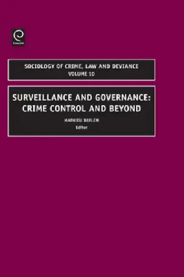 Cover of Surveillance and Governance