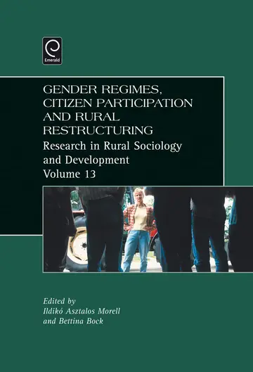 Cover of Gender Regimes, Citizen Participation and Rural Restructuring