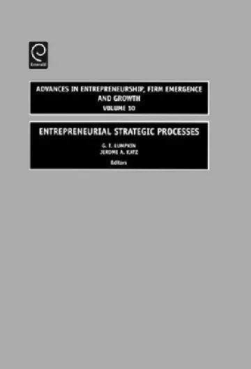 Cover of Entrepreneurial Strategic Processes