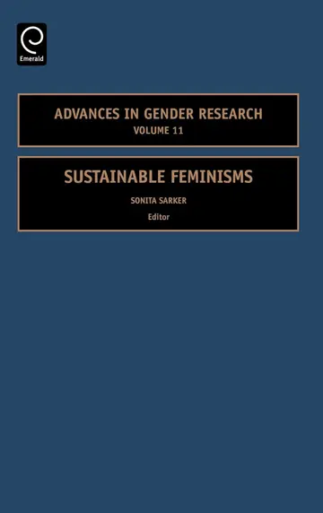 Cover of Sustainable Feminisms