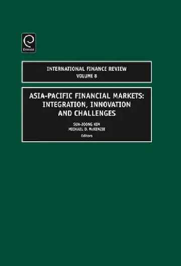 Cover of Asia-Pacific Financial Markets