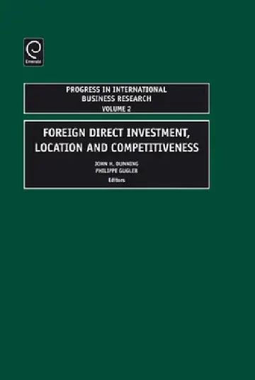 Cover of Foreign Direct Investment, Location and Competitiveness