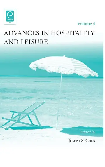 Cover of Advances in Hospitality and Leisure