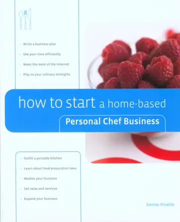 Cover of How to Start a Home-based Personal Chef Business