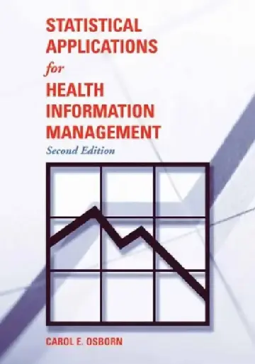 Cover of Statistical Applications for Health Information Management
