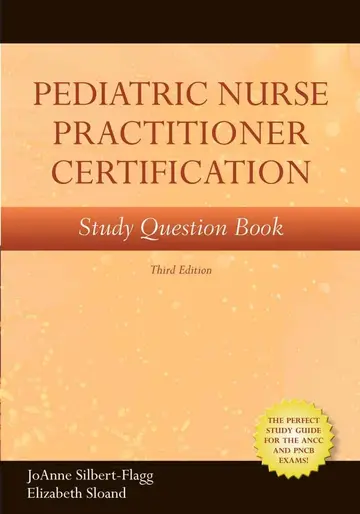 Cover of Pediatric Nurse Practitioner Certification Study Question Book