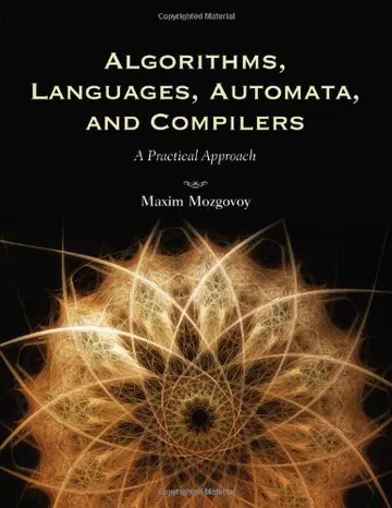 Cover of Algorithms, Languages, Automata, and Compilers