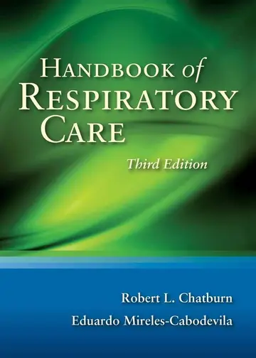 Cover of Handbook of Respiratory Care