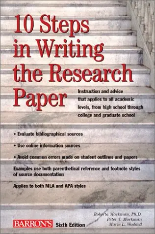 Cover of 10 Steps in Writing the Research Paper