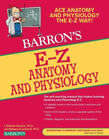 Cover of Barron's E-Z Anatomy and Physiology
