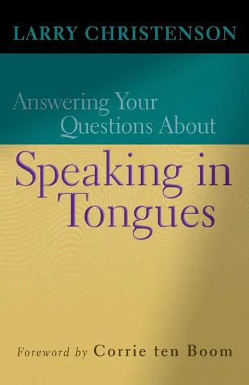 Cover of Answering Your Questions About Speaking in Tongues