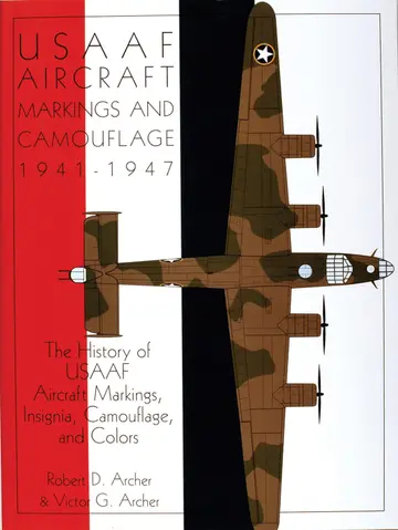 Cover of Usaaf Aircraft Markings and Camouflage 1941-1947