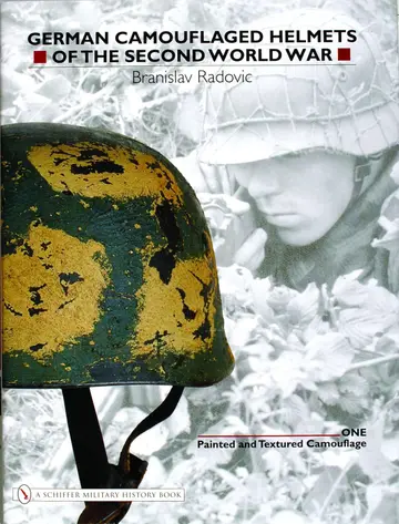 Cover of German Camouflaged Helmets of the Second World War