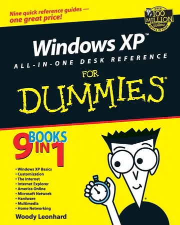 Cover of Windows® XP All–in–One Desk Reference for Dummies®