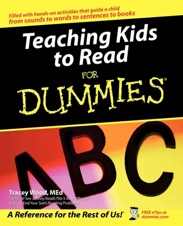 Cover of Teaching Kids to Read for Dummies