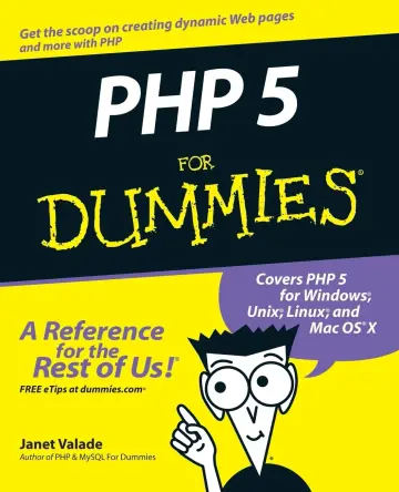 Cover of PHP 5 for Dummies