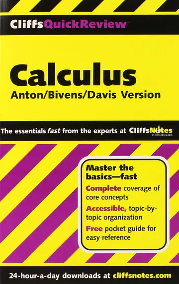 Cover of Cliffsquickreview Calculus